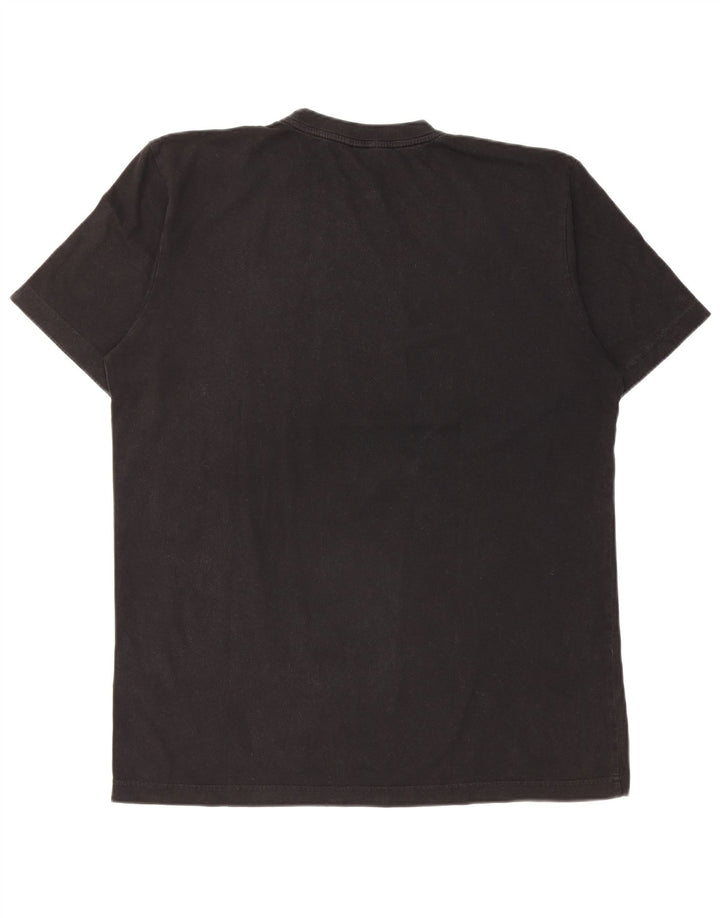 Hugo Boss Herren T-Shirt Top Large Schwarz Baumwolle