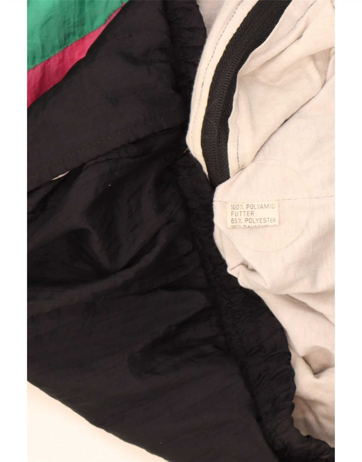 Creation Herren-Trainingsanzug-Oberteil, Jacke, XL, Schwarz, Colourblock-Polyamid