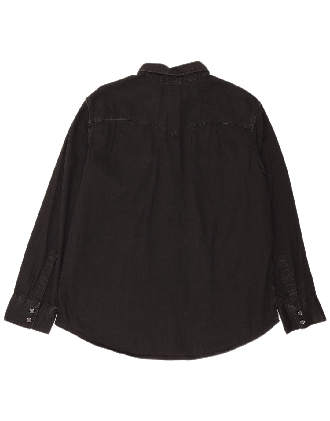 Levi's Herren Standard-Jeanshemd XL aus schwarzer Baumwolle