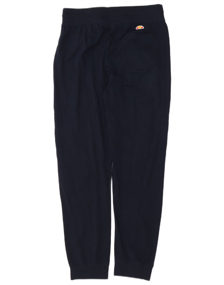 Ellesse Herren-Trainingsanzughose mit Grafik, mittelblaue Baumwolle, mittelblau