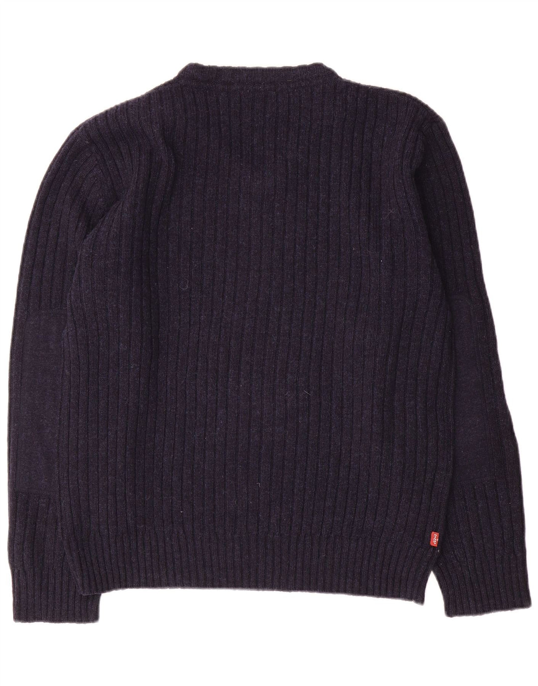 Levi's Herren-Pullover mit V-Ausschnitt, groß, marineblaue Wolle