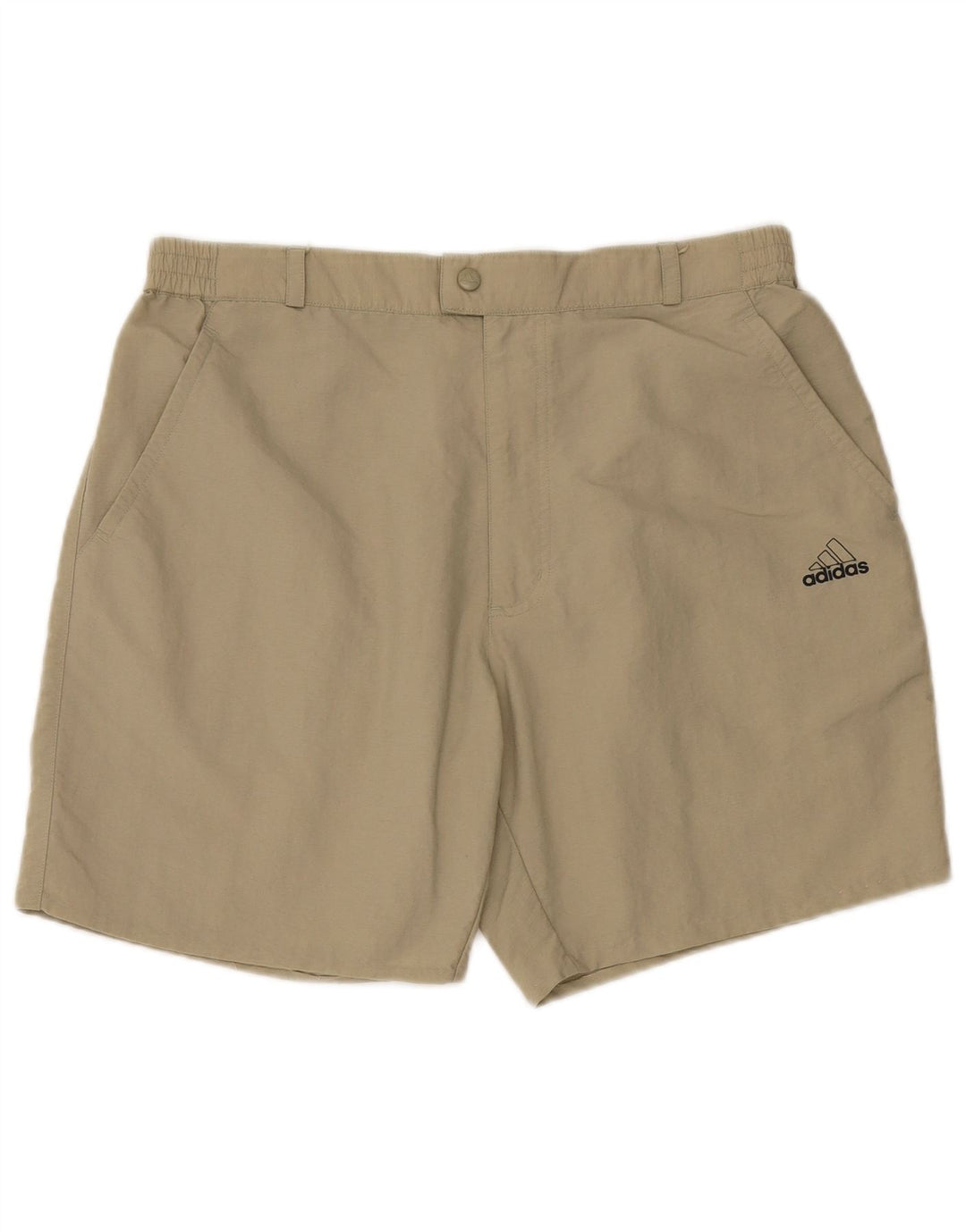 Adidas Herren Chino Shorts W36 Large Beige Polyamid