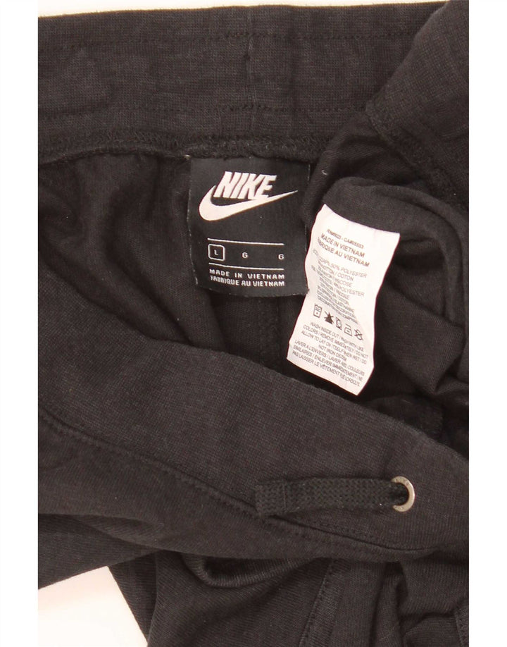 Nike Damen Sportshorts UK 14 Large Schwarz Polyester