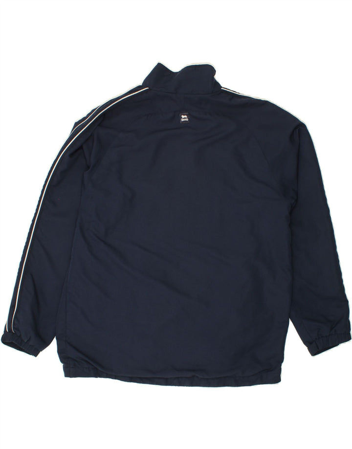 LONSDALE Herren-Trainingsanzug, Oberteil, Jacke, groß, marineblau, Polyester