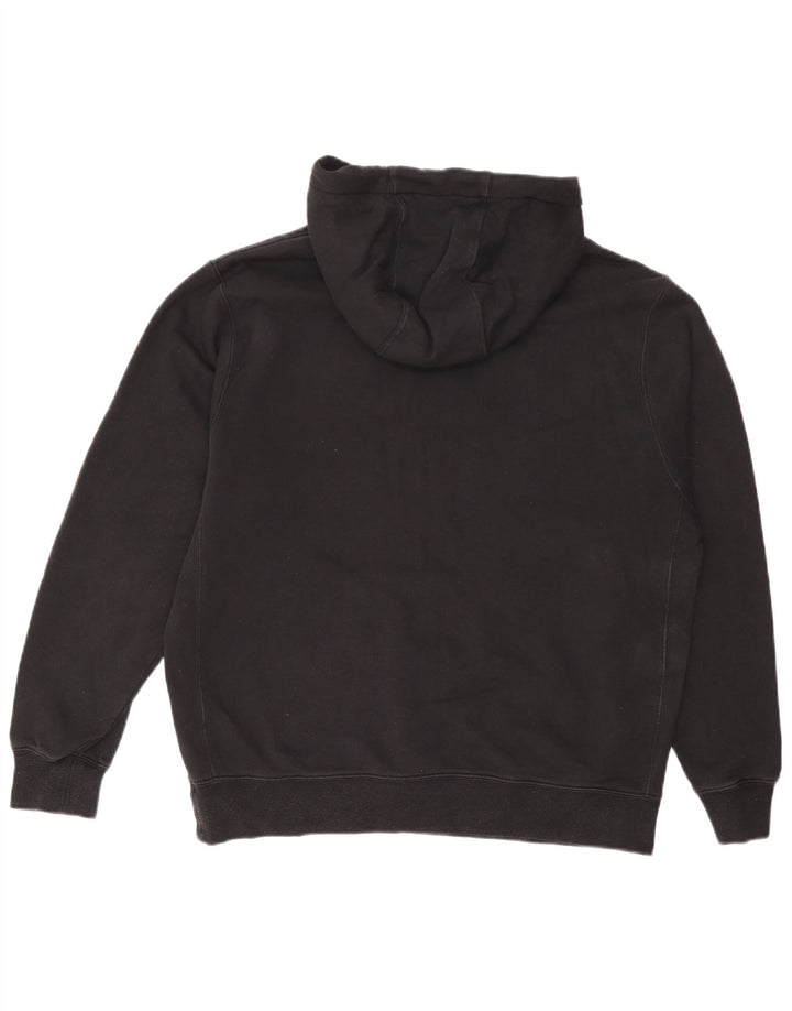 Nike Herren-Kapuzenpullover mit Grafik, groß, aus schwarzer Baumwolle