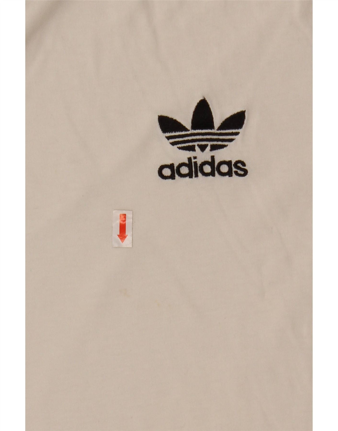 ADIDAS Herren T-Shirt Top Mittelweiße Baumwolle