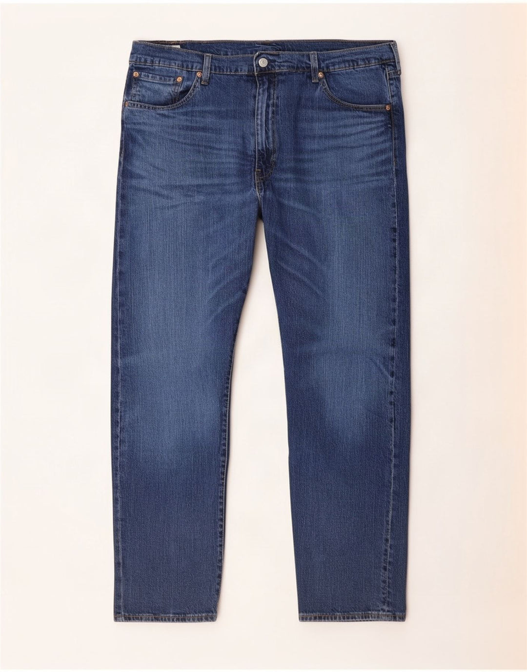 Levi's Herren 502 Tapered Jeans W44 L27 Blaue Baumwolle