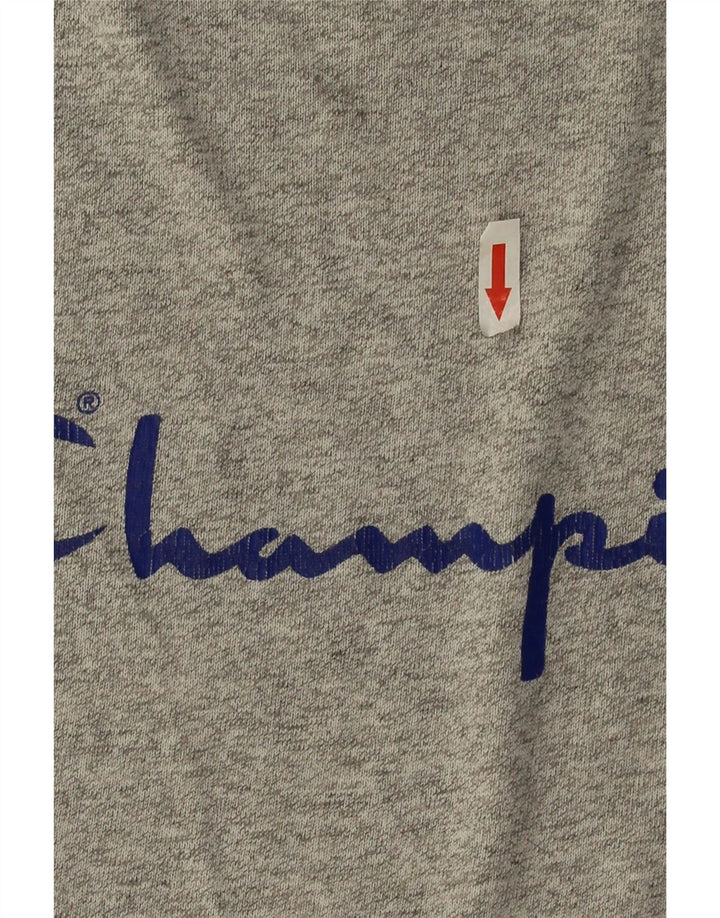 Champion Herren-T-Shirt mit Grafik, groß, grau gefleckt