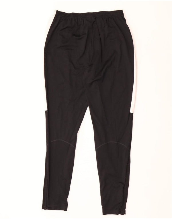 Nike Herren Dri Fit Trainingshose, groß, schwarzes Farbblock-Polyester