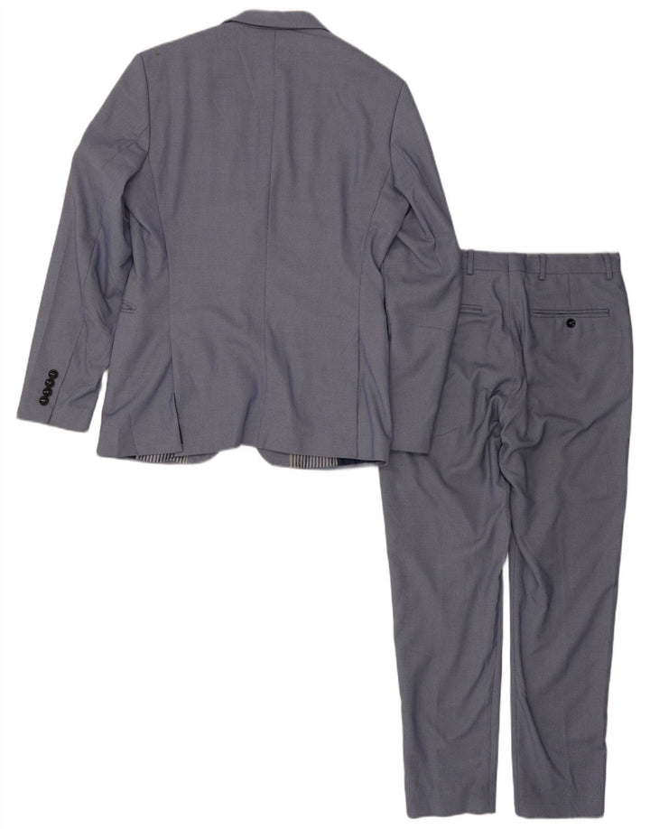 Zara Herrenanzug mit 2 Knöpfen, EU 48, Mittel W32 L28, Blau