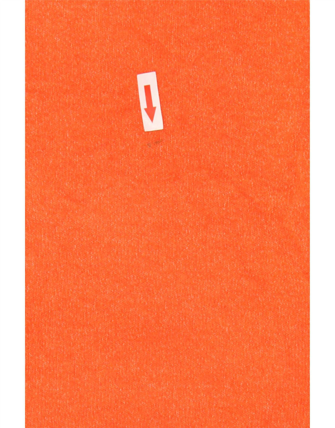 Marks & Spencer Damen Übergroßes T-Shirt Top UK 10 Small Orange Polyester