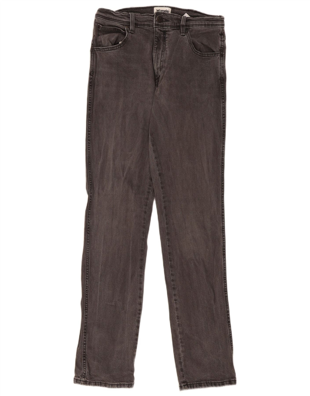 Wrangler Herren Texas Slim Jeans W32 L34 Graue Baumwolle