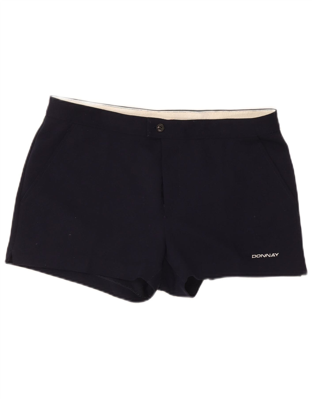 Donnay Damen Chinoshorts IT 46 Large W36 Marineblaues Polyester
