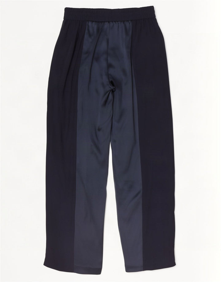 Escada Freizeithose für Damen, EU 38, M, W32, L29, Marineblau, Farbblock