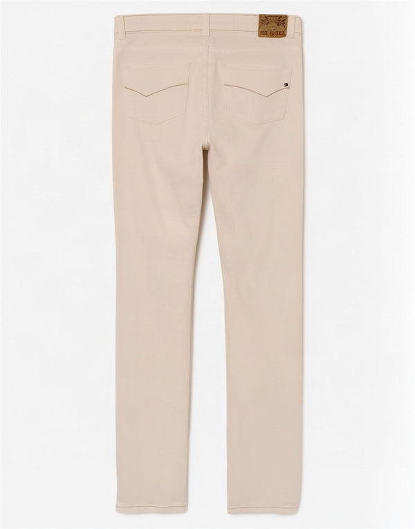 Tommy Hilfiger Slim-Jeans für Mädchen, 13–14 Jahre, W26 L29, Weiß