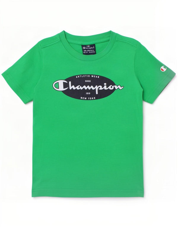 Champion T-Shirt mit Grafik für Jungen, 3–4 Jahre, 2XS, Grün