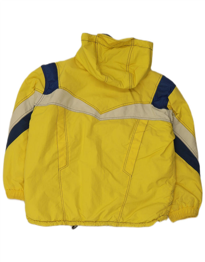 Colmar Herren-Skijacke mit Kapuze, US 42, groß, gelb, Farbblock