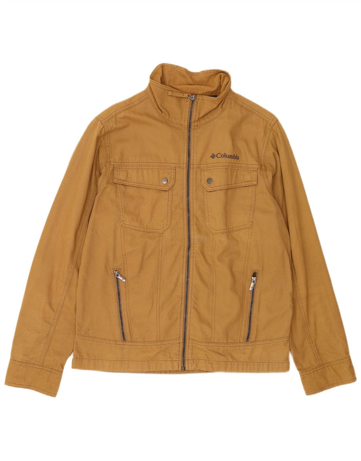 Columbia Herren-Utility-Jacke UK 38, mittelbeige Baumwolle