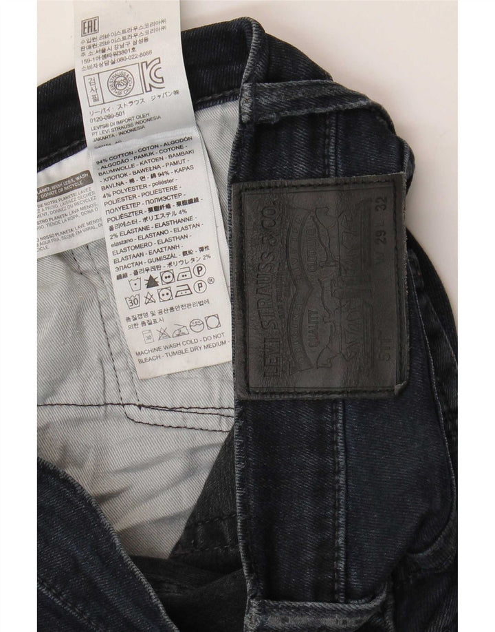 Levi's Herren 511 Slim Jeans W29 L32 Marineblau Baumwolle