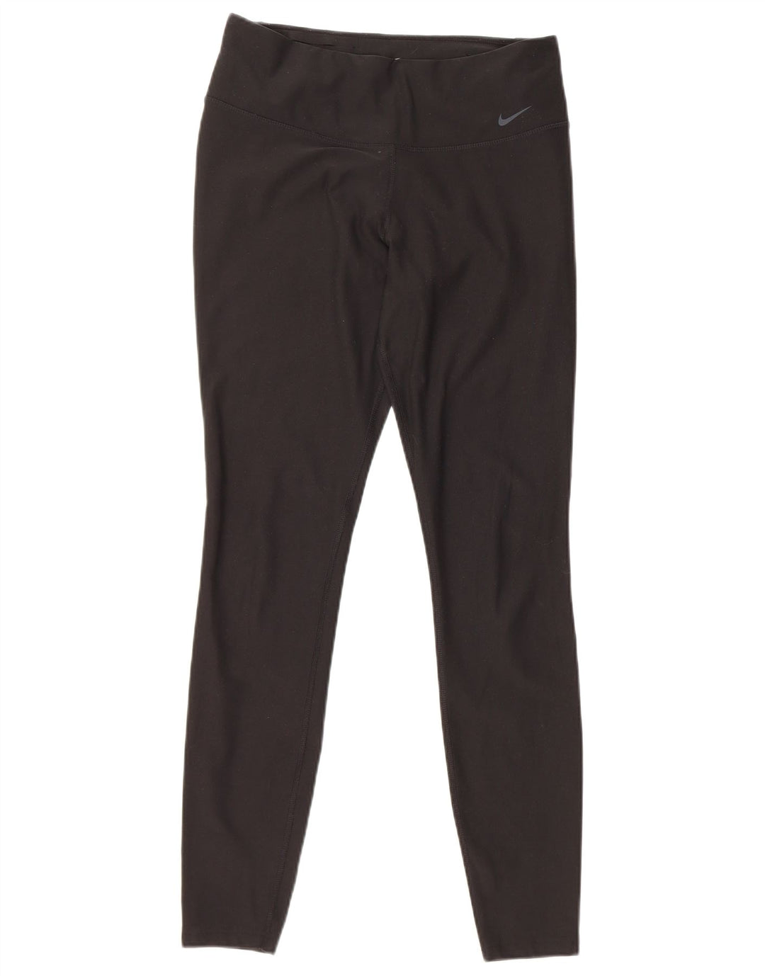 NIKE Damen Dri Fit Leggings UK 14 Medium Schwarz Polyester