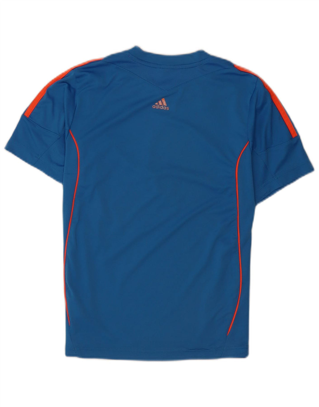 Adidas Jungen T-Shirt mit Grafik, 11–12 Jahre, blaues Polyester