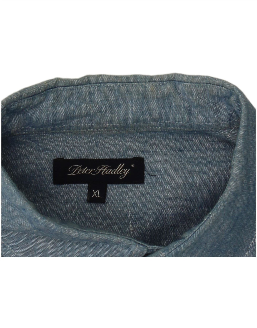 Peter Hadley Herrenhemd XL Blau