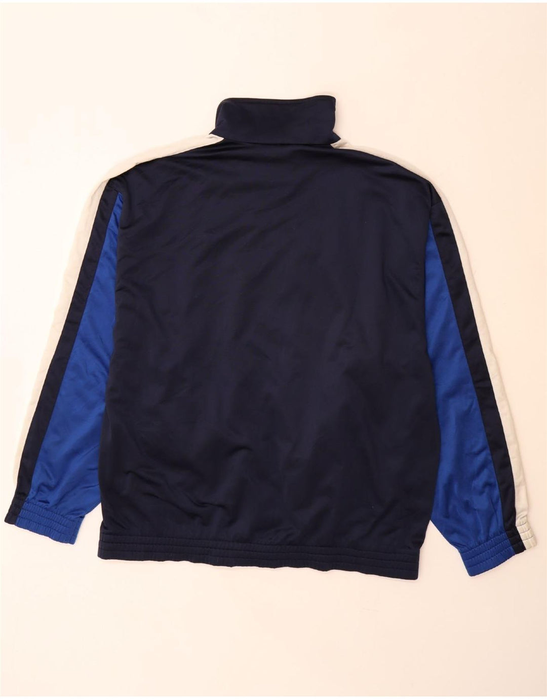 LOTTO Herren-Trainingsanzug-Oberteil, Jacke, 2XL, Marineblau, Farbblock-Polyester