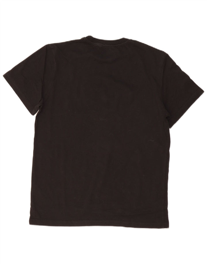 MITCHELL & NESS Herren Los Angeles Lakers Grafik-T-Shirt-Oberteil Medium Schwarz