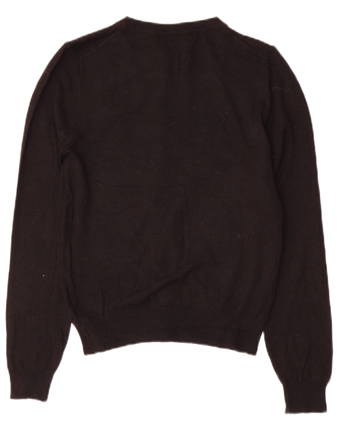 Marks & Spencer Damen-Cardigan-Pullover UK 8 Small Schwarze Viskose