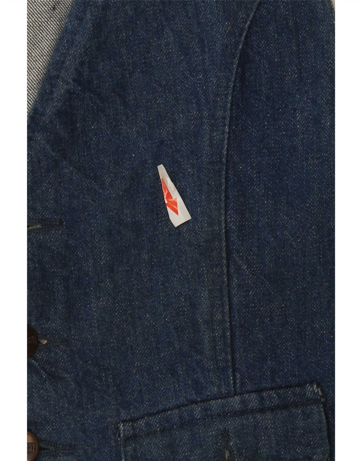 Marshal Damen Jeansweste UK 14 Mittelblaue Baumwolle
