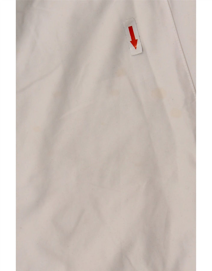 Asics Herren-Sportshorts, groß, weißes Farbblock-Polyester