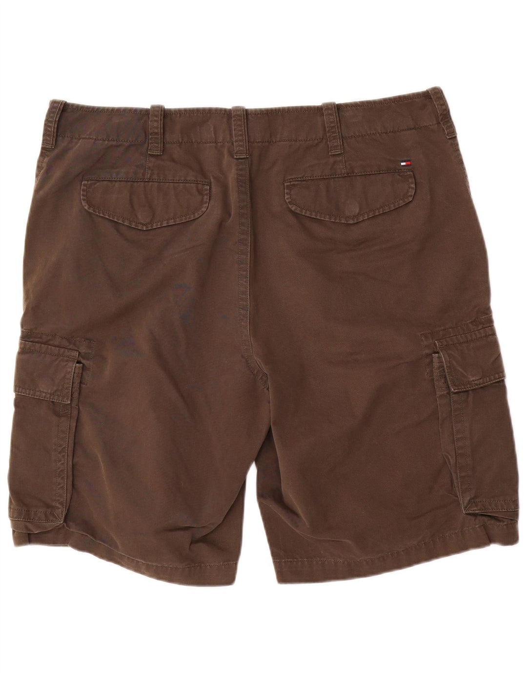 Tommy Hilfiger Herren Cargoshorts W36 Große braune Baumwolle