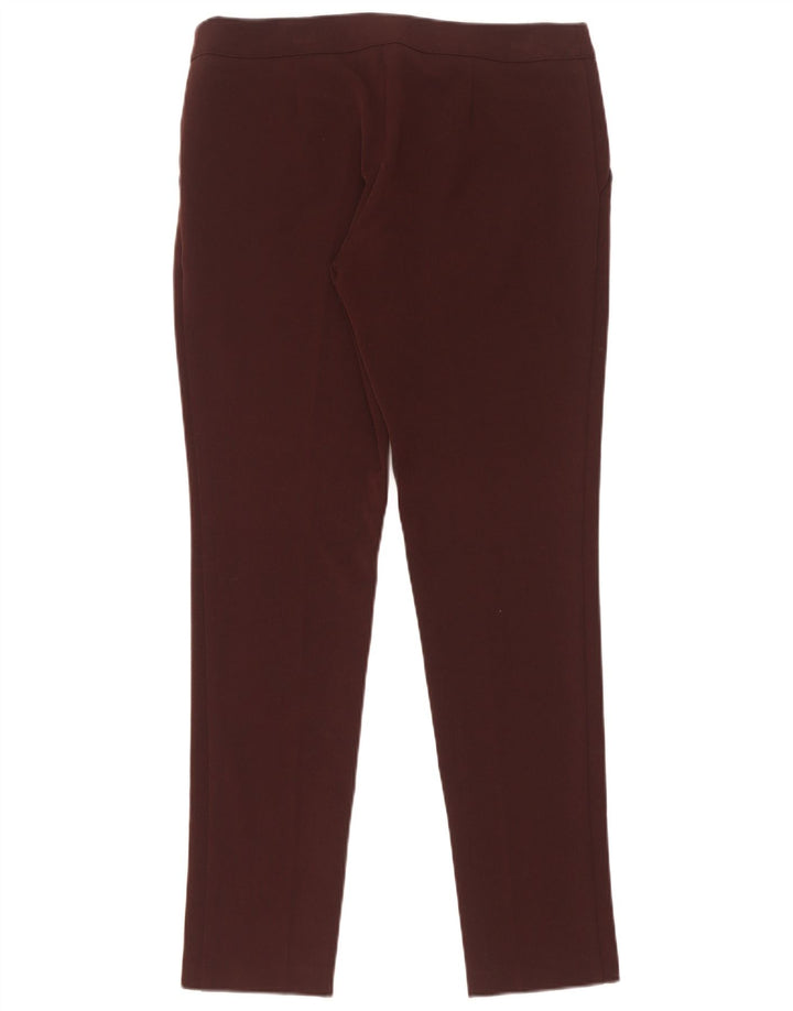 Daniele Alessandrini Damen Slim Chino-Hose IT 42 Medium W32 L30 Kastanienbraun