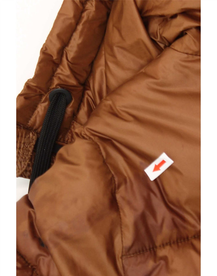 Replay Damen Übergroße Wattierte Jacke UK 6 XS Braun