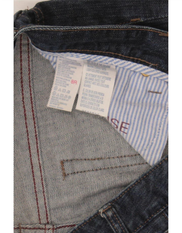 TOMMY HILFIGER Womens Bootcut Jeans US 8 Medium W32 L31 Navy Blue Cotton Vintage Tommy Hilfiger and Second-Hand Tommy Hilfiger from Messina Hembry 