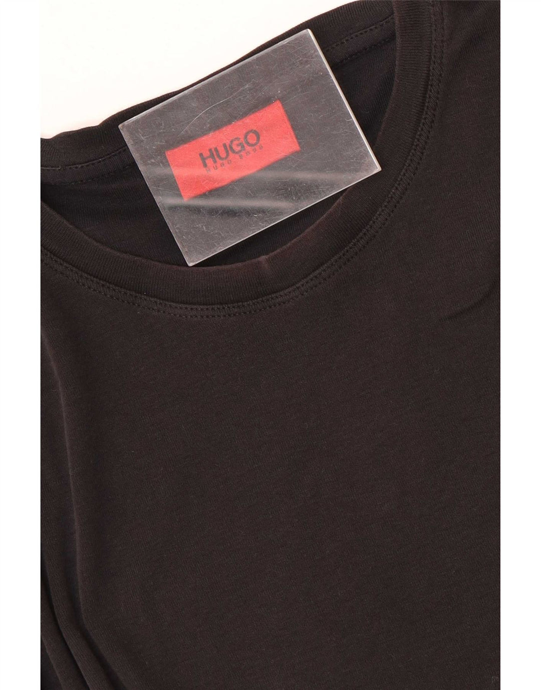 Hugo Boss Herren T-Shirt Top 2XL Schwarz Baumwolle