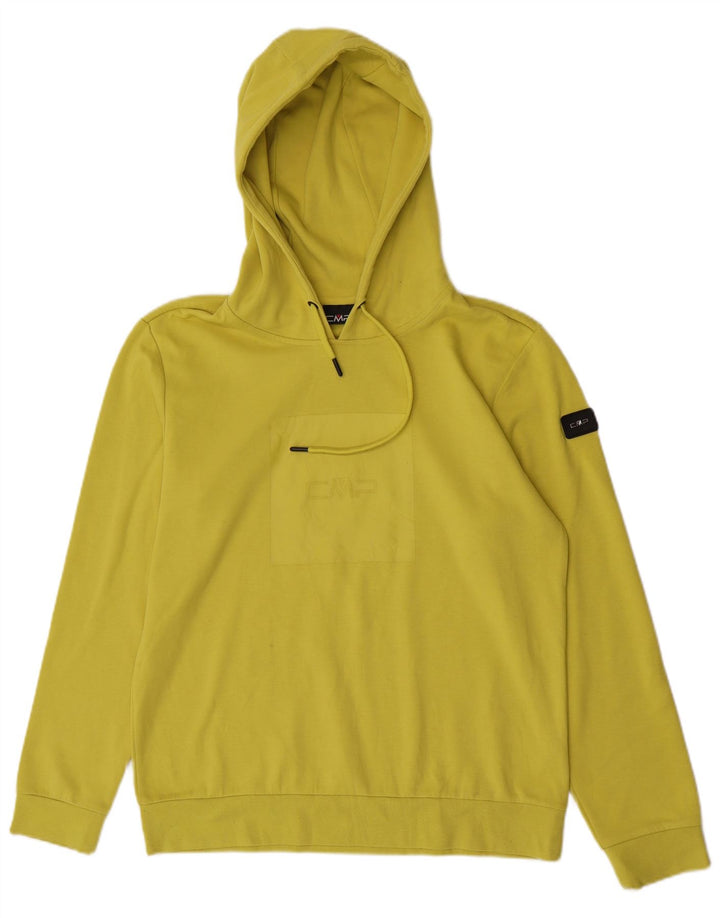 CMP Herren-Kapuzenpullover mit Grafik, IT 52, Größe L, grün, Polyester