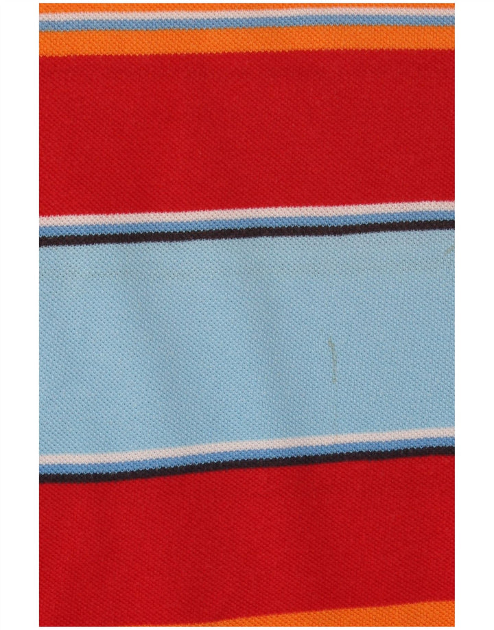 Tommy Hilfiger Herren-Poloshirt, groß, mehrfarbig, gestreift, Baumwolle