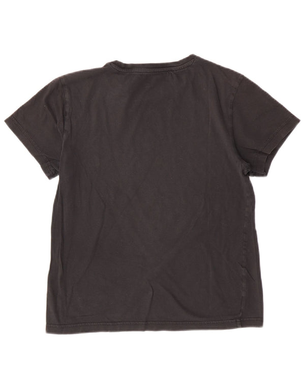Adidas Mädchen Grafik T-Shirt Top 11-12 Jahre Schwarz