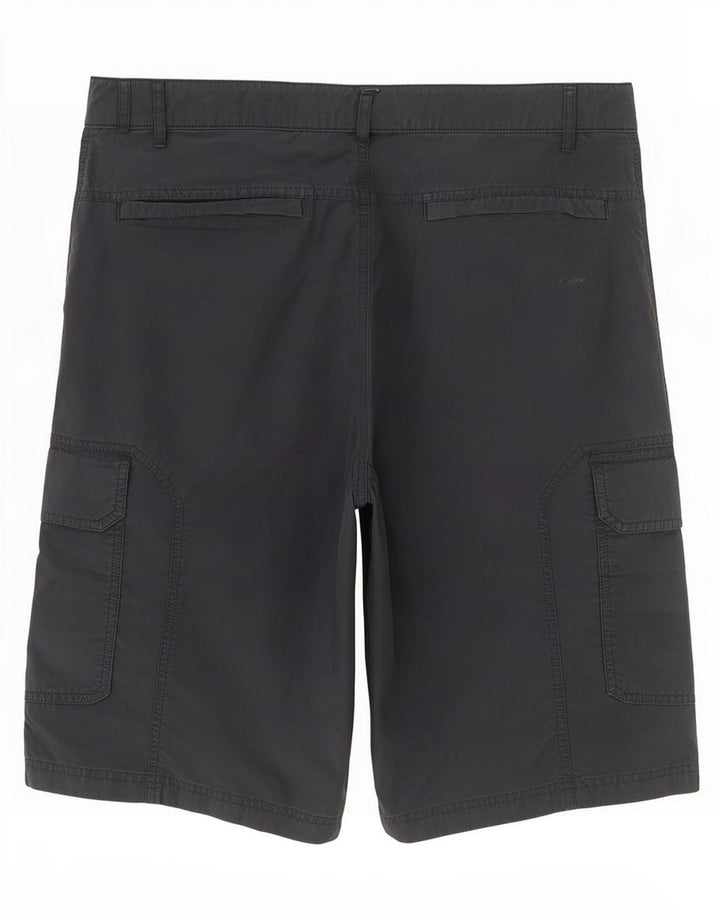 Marks & Spencer Herren-Cargoshorts, Größe L, W34, Marineblau, Baumwolle