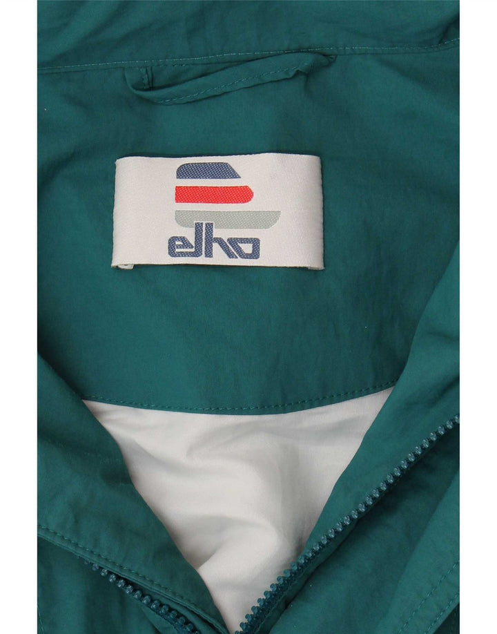 Elho Herren-Windjacke mit Kapuze, UK 42, XL, Blau