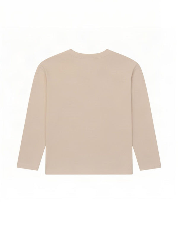 Zara Damen Relaxed Fit Top Langarm UK 6 XS Weiß