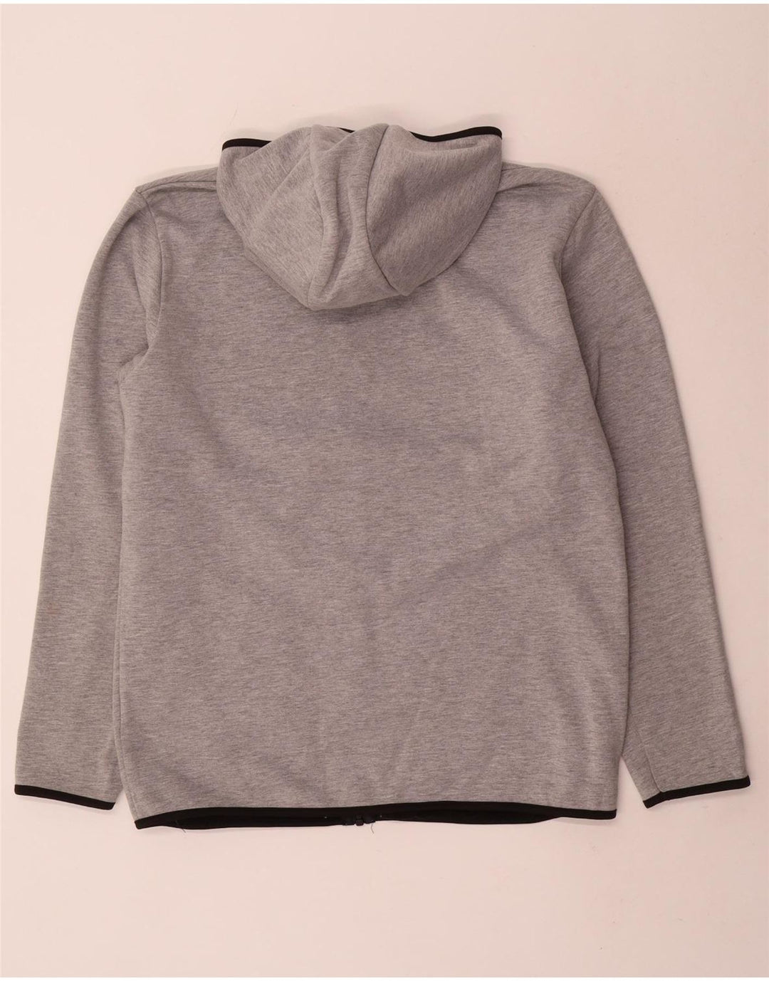 Ellesse Herren-Kapuzenpullover mit Reißverschluss, mittelgrau