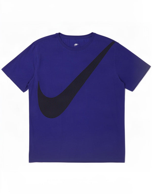 Nike Herren Athletic Cut Graphic T-Shirt Top XL Blau Baumwolle
