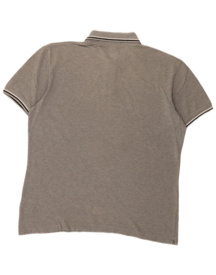 Marina Yachting Herren-Poloshirt XL, grau gefleckte Baumwolle