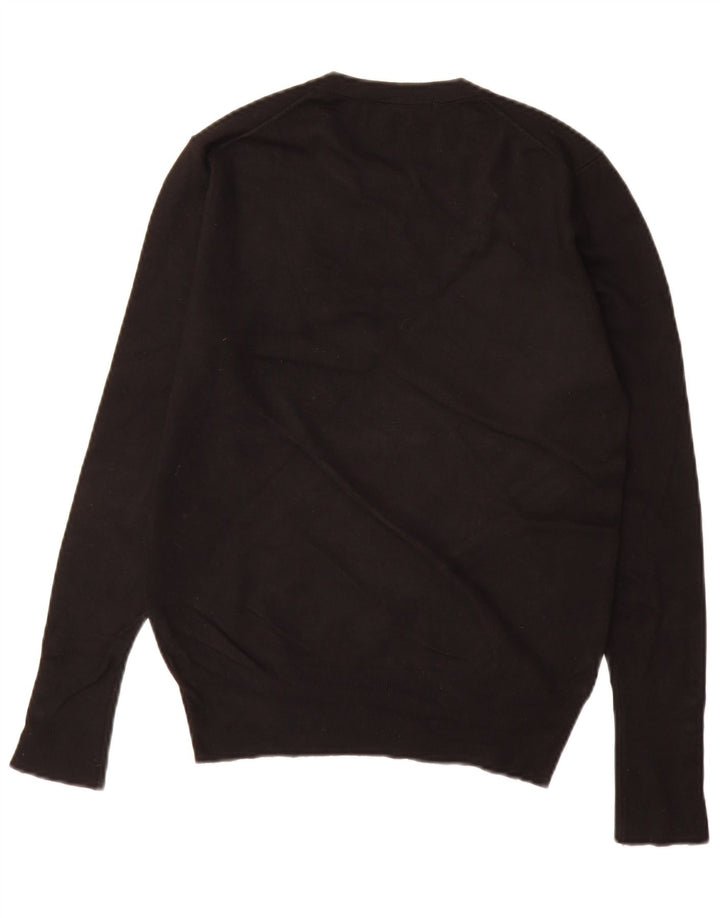 Zara Damen-Pullover mit Rundhalsausschnitt, Gr. 14, Schwarz