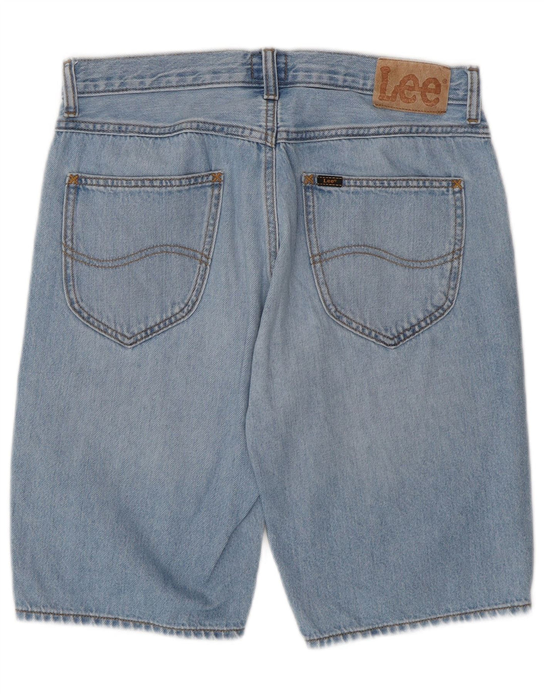LEE Herren Jeansshorts W30 mittelblaue Baumwolle