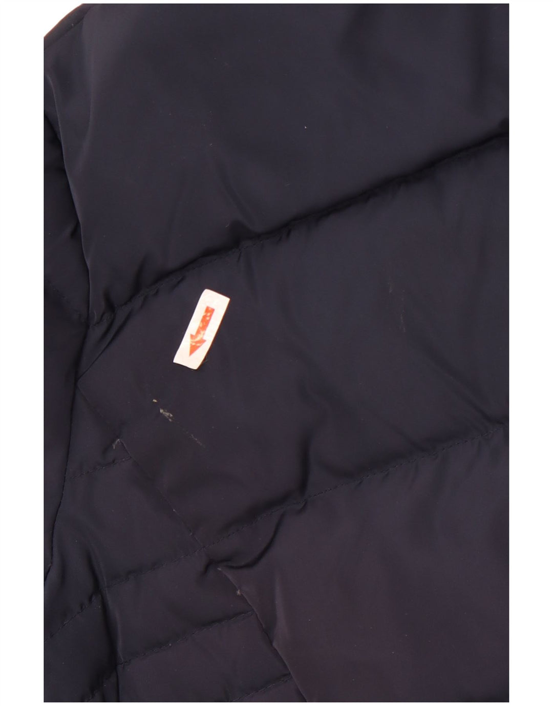 Crew Clothing Wattierte Damenjacke mit Kapuze, UK 16, Größe L, Marineblau, Polyester