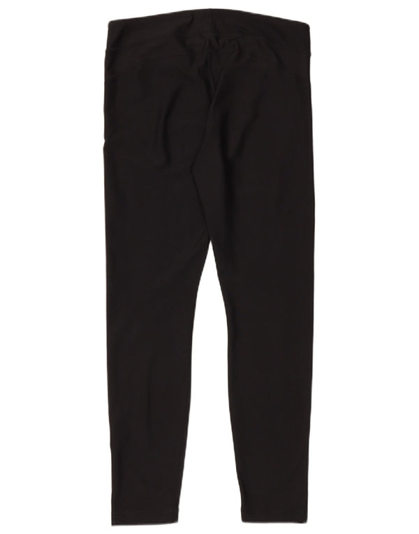 UNDER ARMOUR Damen Heat Gear Leggings UK 16 Large Schwarz