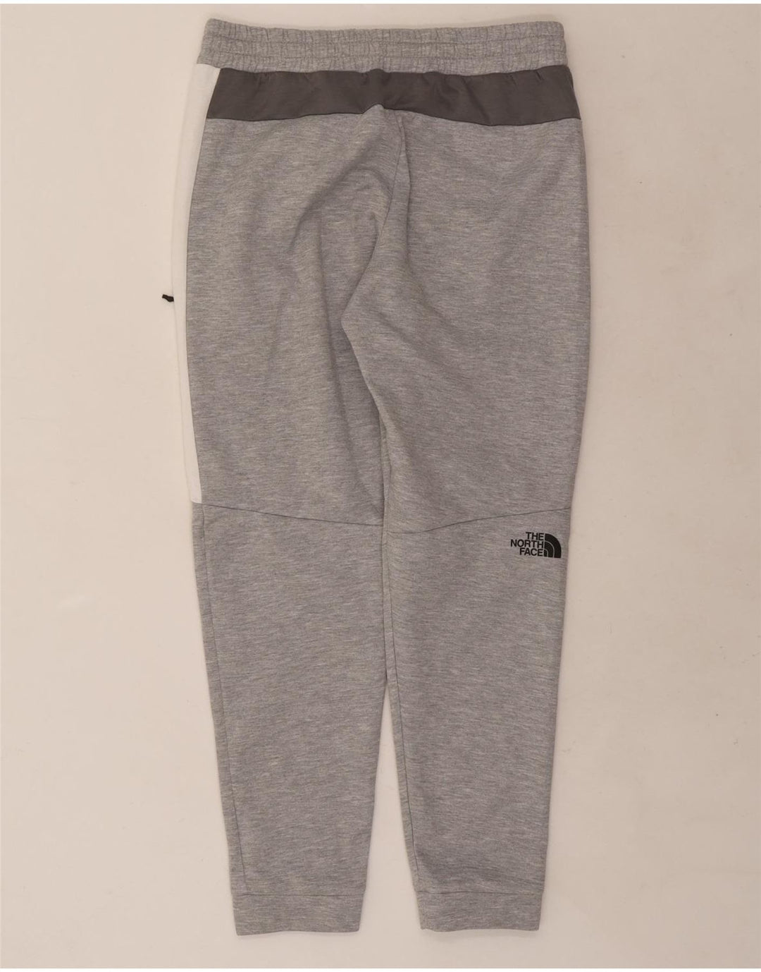 The North Face Herren-Trainingshose, Jogginghose, mittelgrau, Farbblock